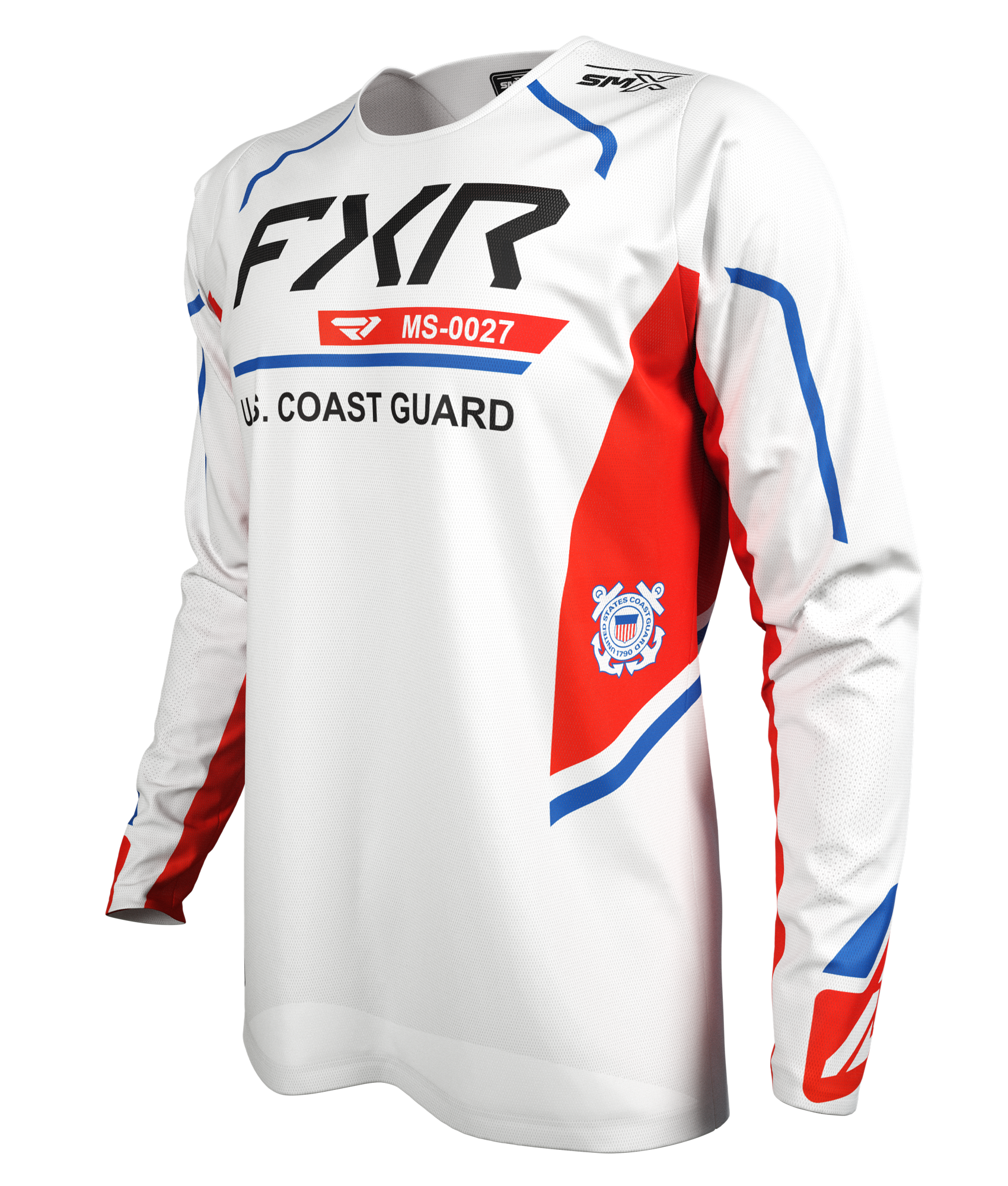 HAND SIGNED: Malcom Stewart FXR Coast Guard Jersey – SMX Replica