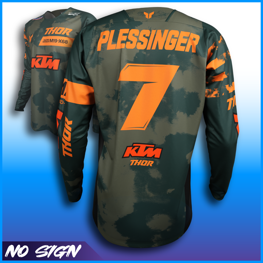NO SIGN: Aaron Plessinger Thor Bleach Camo Jersey – SMX Replica