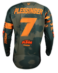 HAND SIGNED: Aaron Plessinger Thor Bleach Camo Jersey
