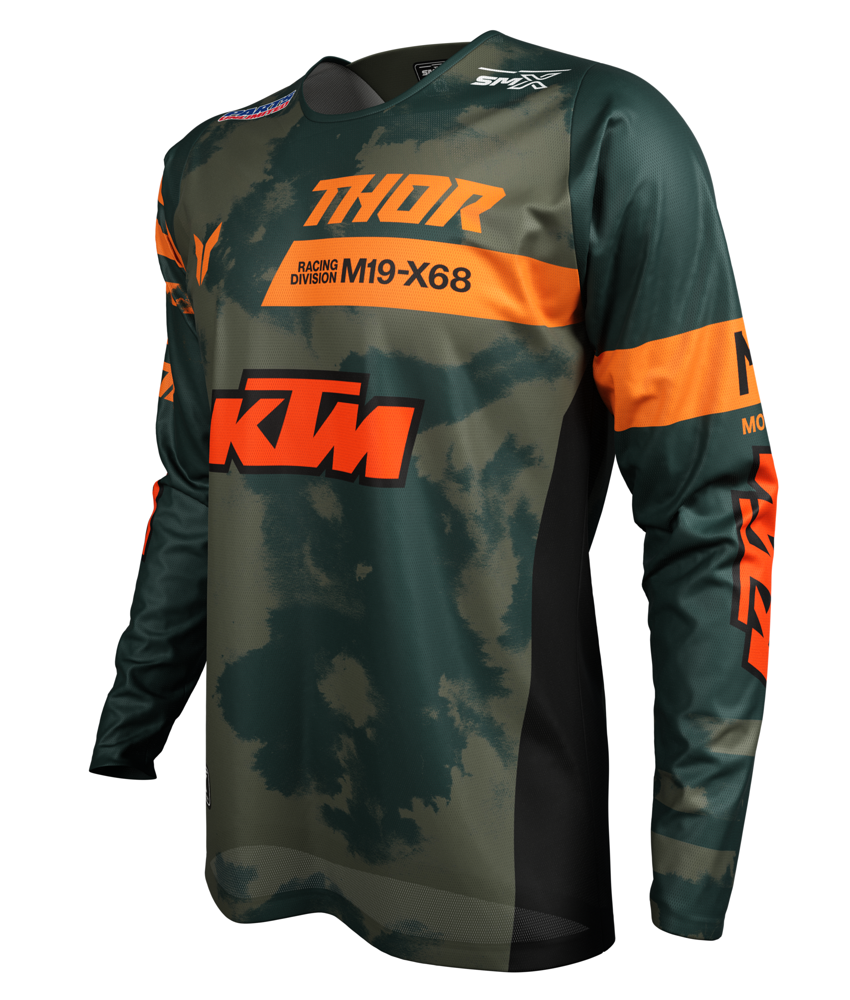 kmrii×soarコラボロンT HAND SIGNED: Aaron Plessinger Thor Bleach Camo Jersey – SMX