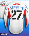 NO SIGN: Malcom Stewart FXR Coast Guard Jersey